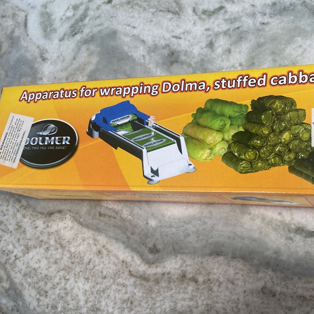Blue and White Dolma Roller